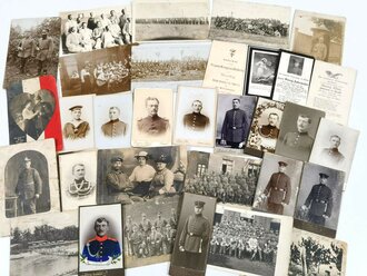 Kaiserreich und 1.Weltkrieg, 32 Fotos und Ansichtskarten