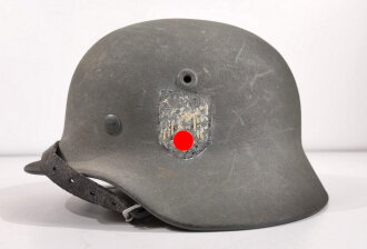 Heer, Stahlhelm Modell 1935. Zusammengehöriges...