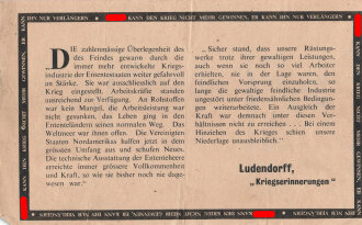 Flugblatt "Aus der letzten April-Woche 1942" G.24, ca. DIN A5