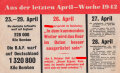 Flugblatt "Aus der letzten April-Woche 1942" G.24, ca. DIN A5