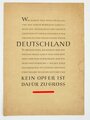 "Den Müttern und Frauen unserer Gefallenen zum Muttertag 1944", DIN A4