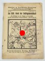 NSV "Schriften zu Deutschlands Erneuerung" Nr. 122 1940, stark gebraucht, 16 Seiten