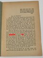 "Nationalsozialistische Frauenschaft Gau Hessen-Nassau" 8 Seiten, DIN A5