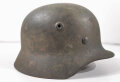 Heer, Stahlhelm Modell 1940. Originallack, zusammengehöriges Stück , Glockengrösse 64