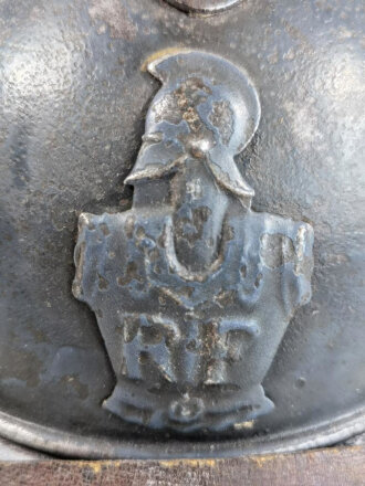 Frankreich 1.Weltkrieg, Stahlhelm Modell Adrian. Originallack