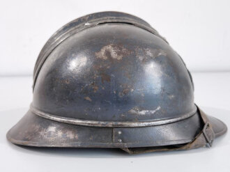 Frankreich 1.Weltkrieg, Stahlhelm Modell Adrian. Originallack