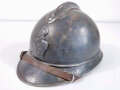 Frankreich 1.Weltkrieg, Stahlhelm Modell Adrian. Originallack