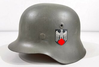 Heer, Stahlhelm Modell 1942. Komplett überarbeitetes...