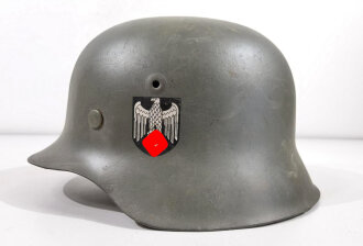 Heer, Stahlhelm Modell 1942. Komplett überarbeitetes...