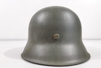 Heer, Stahlhelm Modell 1942. Komplett überarbeitetes Stück, nur die Glocke original