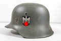 Heer, Stahlhelm Modell 1942. Komplett überarbeitetes Stück, nur die Glocke original