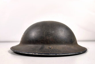 Grossbritannien " Police" Stahlhelm datiert 1941, Originallack