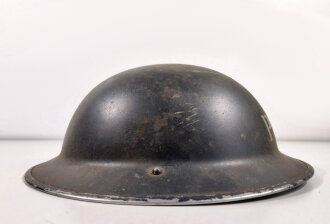 Grossbritannien " Police" Stahlhelm datiert 1941, Originallack