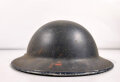 Grossbritannien " Police" Stahlhelm datiert 1941, Originallack