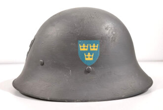 Schweden, Stahlhelm M21/26. Von der schwedischen Armee...