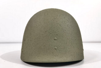 U.S. Army Liner parachutists helmet, dated 1983. Including a sweatband and cotton chinstrap. Unused