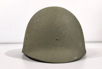 U.S. Army Liner parachutists helmet, dated 1983. Including a sweatband and cotton chinstrap. Unused