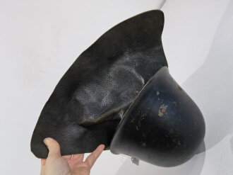 Stahlhelm Niederlande M38 Nederlandse Spoorwegen ( Bahn ), original lackiert