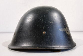 Stahlhelm Niederlande M38 Nederlandse Spoorwegen ( Bahn ), original lackiert