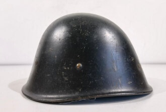 Stahlhelm Niederlande M38 Nederlandse Spoorwegen ( Bahn ), original lackiert