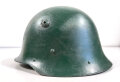 Bulgarien, Stahlhelm M36. Überlackiertes Stück