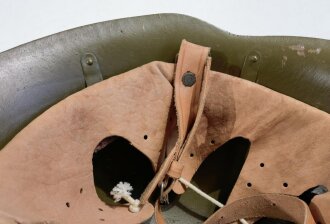 Bulgarien Stahlhelm M36C , Originallack, so bis in die 80iger Jahre getragen