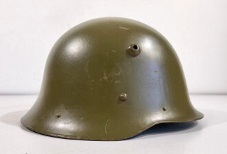 Bulgarien Stahlhelm M36C , Originallack, so bis in die 80iger Jahre getragen