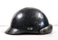 Frankreich, Stahlhelm für Panzertruppen Modell 1935.  Schwarzer Originallack