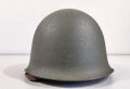 Frankreich, Stahlhelm Modell 1951 in sehr gutem Zustand. der Innenhelm datiert 1955, Variante in blau