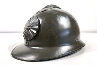Peru, Stahlhelm M34, Zusammengestellter Helm mit neuteilen ergänzt uznd neu lackiert