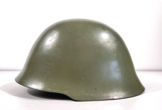 Jugoslawien Stahlhelm M59, Originallack und Abzeichen