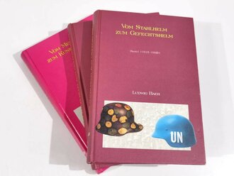 "Vom Stahlhelm zum Gefechtshelm" von Ludwig Baer, Band 1 -3, jeweils DIN A5,  gebraucht