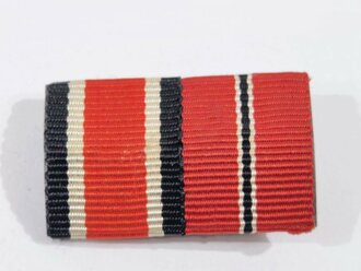 2er Bandspange. Eisernes Kreuz 2. Klasse 1939 / Winterschlacht im Osten. Sehr schöner Zustand
