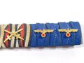 5er Bandspange eines Heeresangehörigen der Wehrmacht mit Adlerauflagen. Sehr guter Zustand