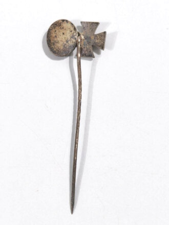 Miniatur 9 mm Eisernes Kreuz und Verwundetenabzeichen Silber