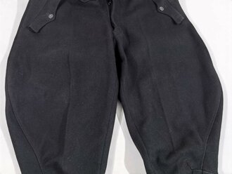 NSKK, schwarze Stiefelhose in gutem Zustand mit RZM Etikett