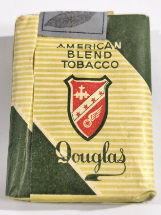 American blend tobacco " Douglas" unopened, 600 Franc, most lilely right after WWII