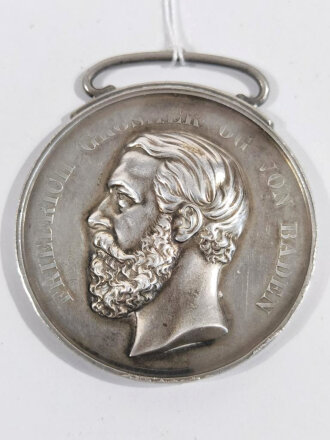 Baden , große silberne Verdienstmedaille 1882-1908,...