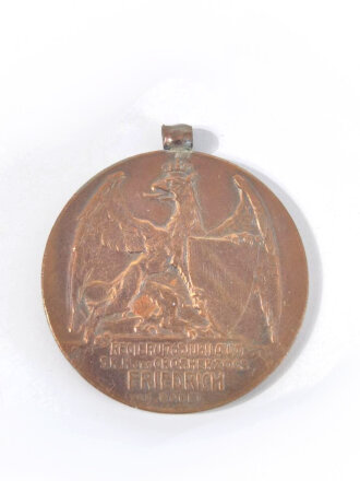 Baden, tragbare Medaille Friedrich von Baden...
