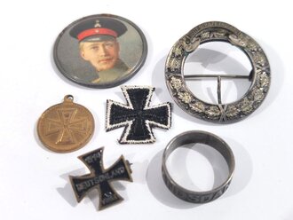 Kaiserreich und 1.Weltkrieg, Konvolut patriotische Gegenstände