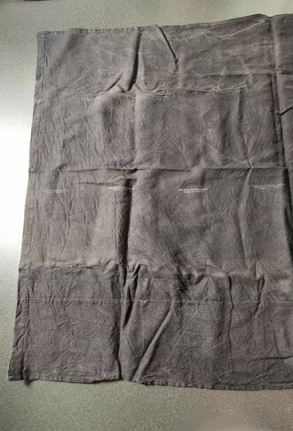 Luftschutz, Vorhang aus "genehmigtem Verdunklungsstoff"  156 x 225cm, gebraucht