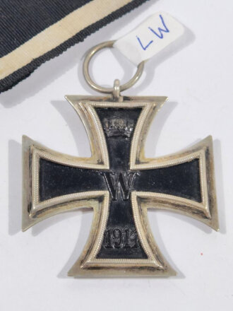 Eisernes Kreuz 2.Klasse 1914, Hersteller "LW" im Bandring für –Luis Werner