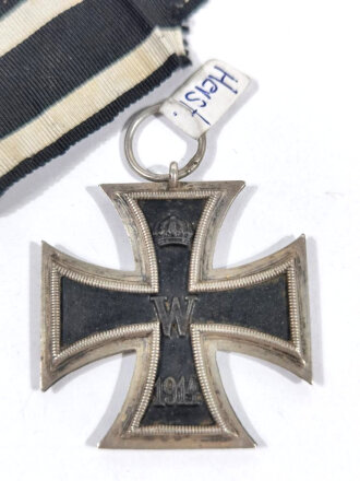 Eisernes Kreuz 2.Klasse 1914, Hersteller "A" im Bandring wird auch dem Hersteller F.A. Assmann zugeordnet aber nicht belegt