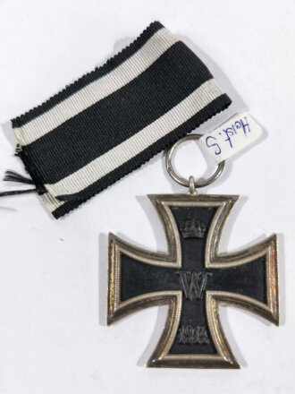 Eisernes Kreuz 2.Klasse 1914, Hersteller "S" im Bandring für die Firma Heinrich Schneider, Leipzig