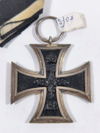 Eisernes Kreuz 2.Klasse 1914, Hersteller "H" im Bandring für Zehn, Berlin