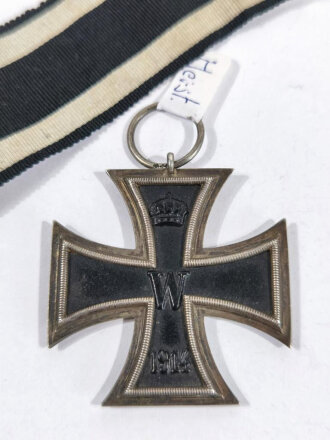 Eisernes Kreuz 2.Klasse 1914, Hersteller "SW" im Bandring für die Firma Sy & Wagner, Berlin