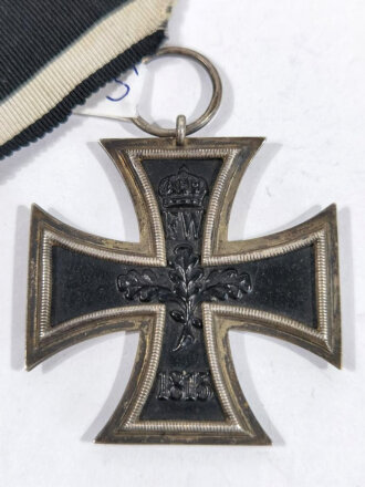 Eisernes Kreuz 2.Klasse 1914, Hersteller "SW" im Bandring für die Firma Sy & Wagner, Berlin