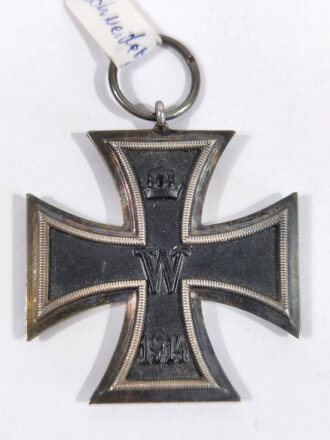 Eisernes Kreuz 2.Klasse 1914, Hersteller "S" im Bandring für die Firma Heinrich Schneider, Leipzig