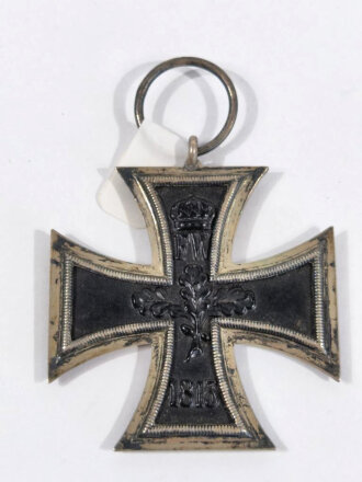 Eisernes Kreuz 2.Klasse 1914, Hersteller "KM" im Bandring für Königliche Münze Stuttgart