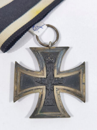 Eisernes Kreuz 2.Klasse 1914, Hersteller " 800" im Bandring für Carl Dillenius